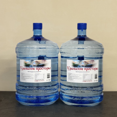 Вода питьевая 19 литров 2 бутыли - Доставка воды