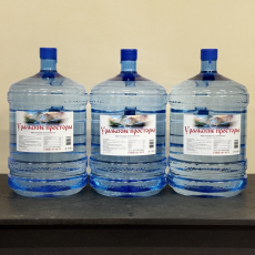 Вода питьевая 19 литров 3 бутыли - Доставка воды